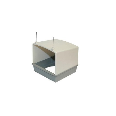 Porta Nido Exterior Plastico sin Puerta