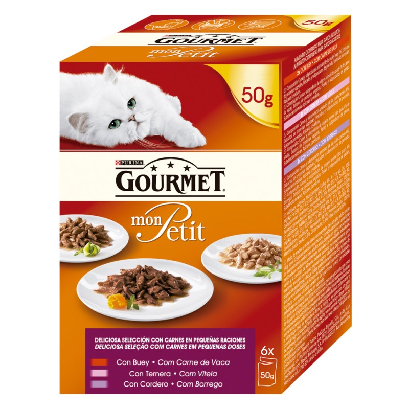 GOURMET MON PETIT Selección de Carnes (Buey, Ternera y Cordero)