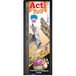 2 Barritas Acti Nuts de 55 gr cada una Roedores