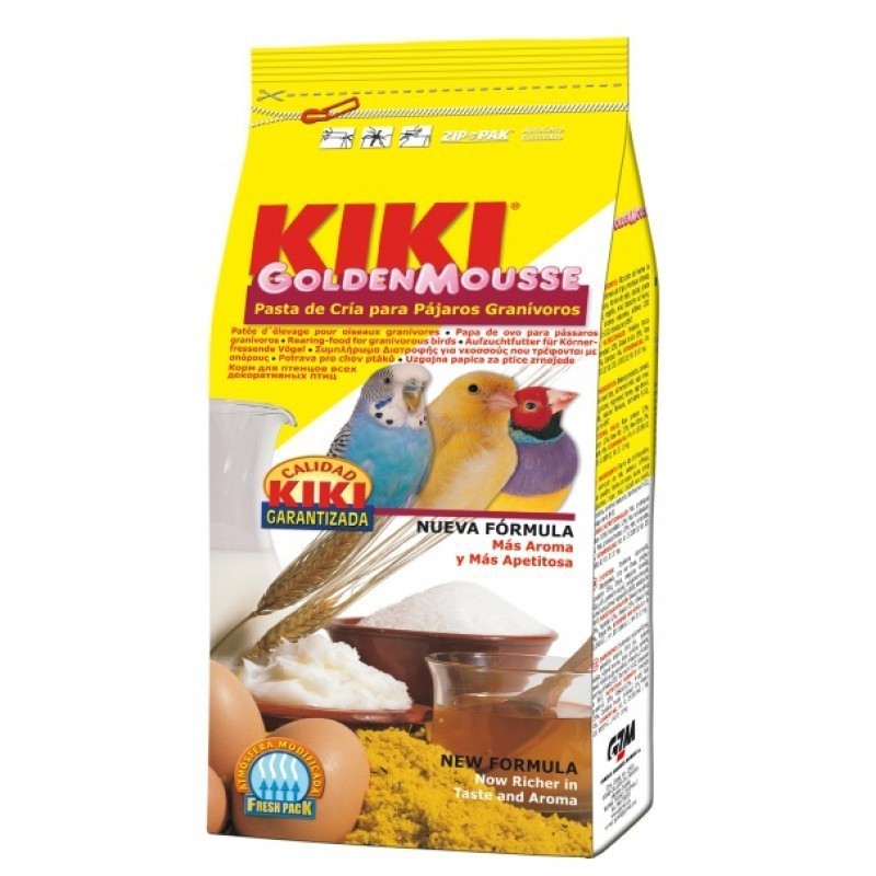 Kiki Goldenmousse pasta de cría amarilla
