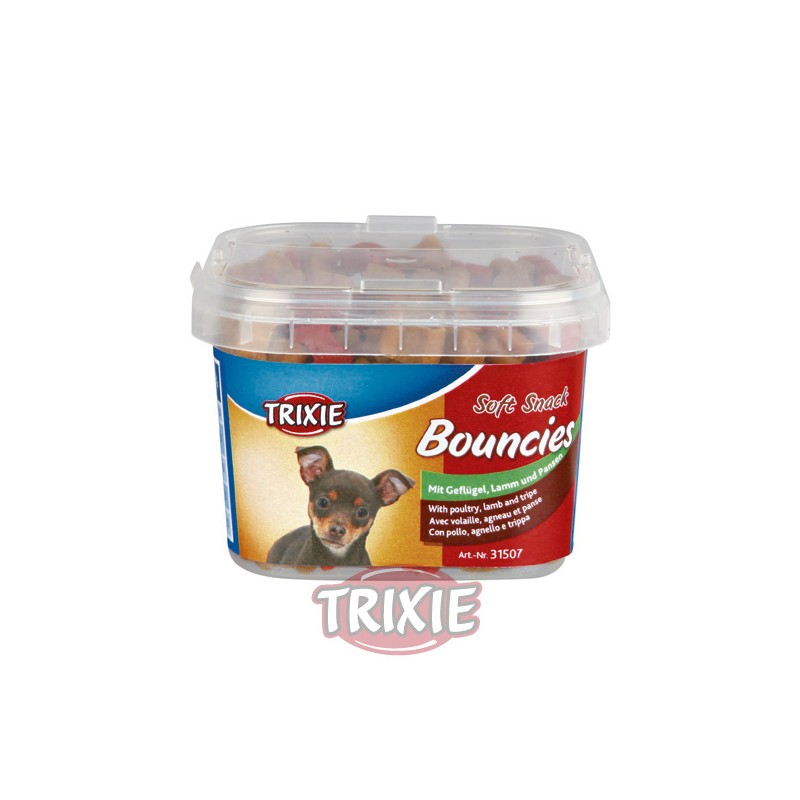 Snack bouncies 140 grs ave y cordero