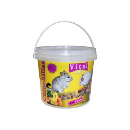 Cubo 5.5 L Chinchillas Natur Pet Plus