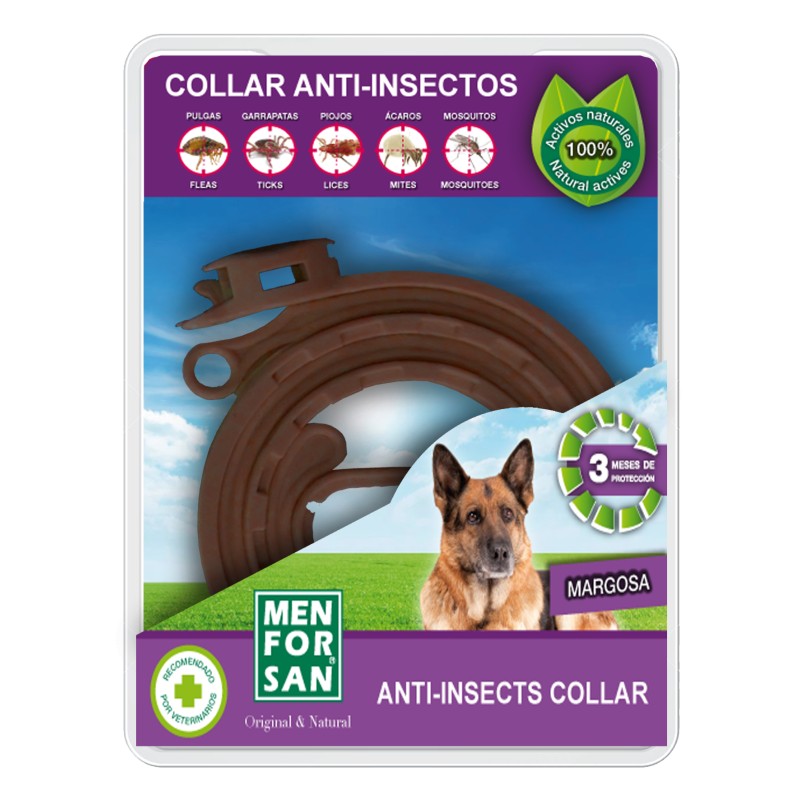 Collar anti insectos Perro con Margosa Collar anti insectos Perro con Margosa