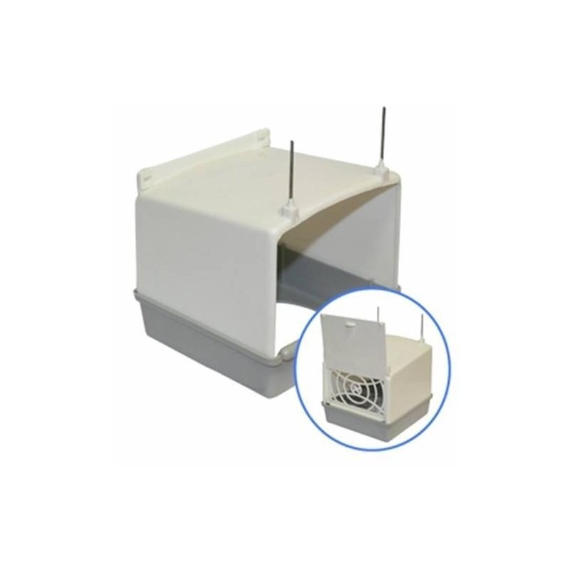 Portanido exterior plástico con puerta