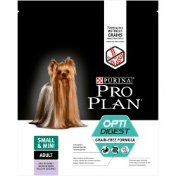 Pro Plan perro pequeño digest grain free pavo 3kgs