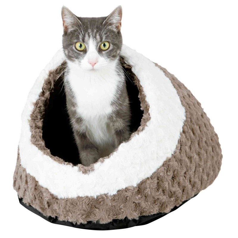 Cueva Suave Kaline, 35 × 26 × 41 cm, Gris topo-Crema Cueva Suave Kaline, 35 × 26 × 41 cm, Gris topo-Crema