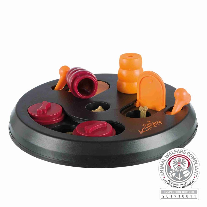 Dog Activity Flip Board, ø23 x 3 cm, Niv.2 Dog Activity Flip Board, ø23 x 3 cm, Niv.2