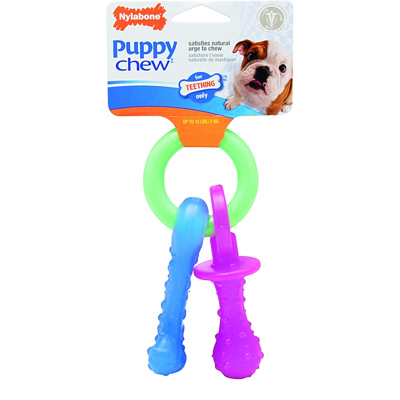 NYLABONE PUPPY CHEW PARA CACHORROS LLAVES 