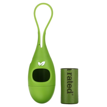 EARTH RATED DISPENSADOR BOLSAS BIO (Incluye un rollo con 15 bolsas)