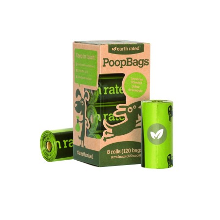 EARTH RATED BOLSAS RECAMBIO BIO 8 Rollos X 15 Bolsas  para VA01200