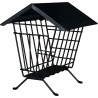Porta Heno, metal, 20 × 23 × 20 cm, Negro